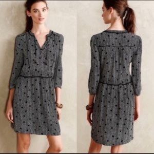 Anthropologie brand Maeve Galen Polka Dot Dress